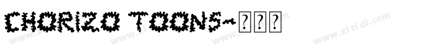 Chorizo Toons字体转换